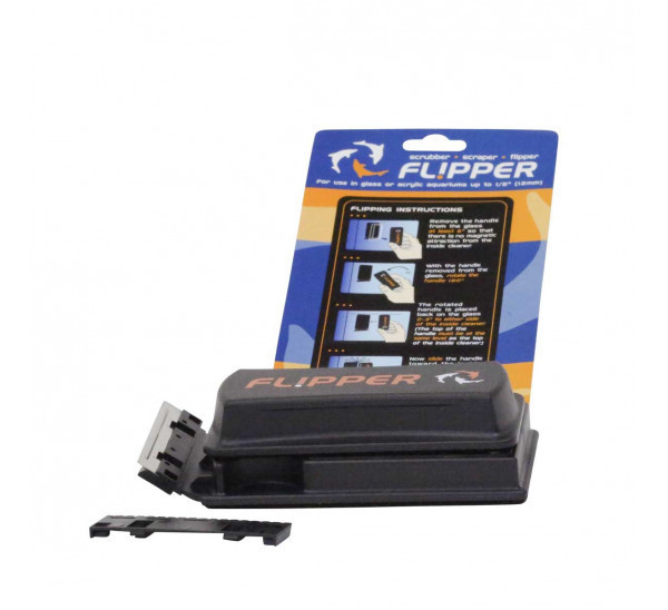 Flipper Standard 2 in 1 Magnetic Aquarium Algae Cleaner