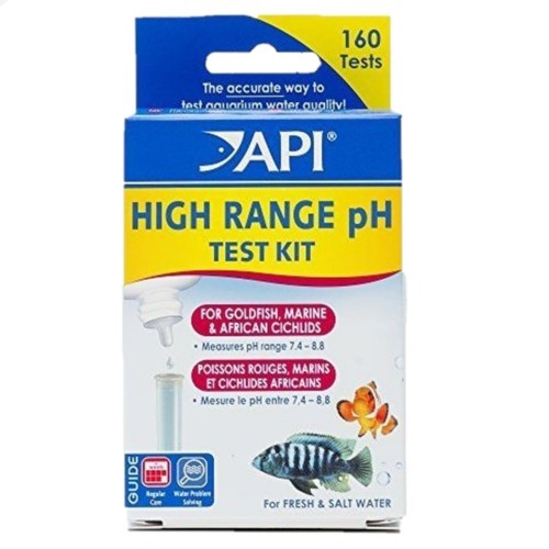 API Test Kit High Range pH for Freshwater & Saltwater