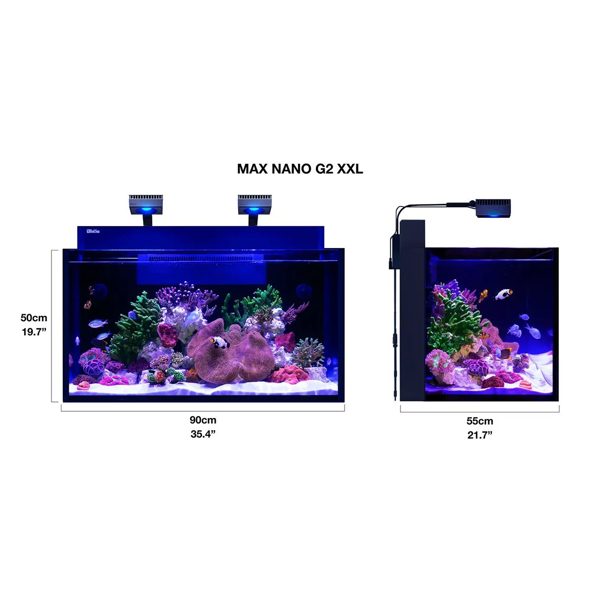 RED SEA MAX NANO G2 XXL Aquarium (53 Gallon) RED SEA MAX NANO G2 XXL Aquarium (53 Gallon)