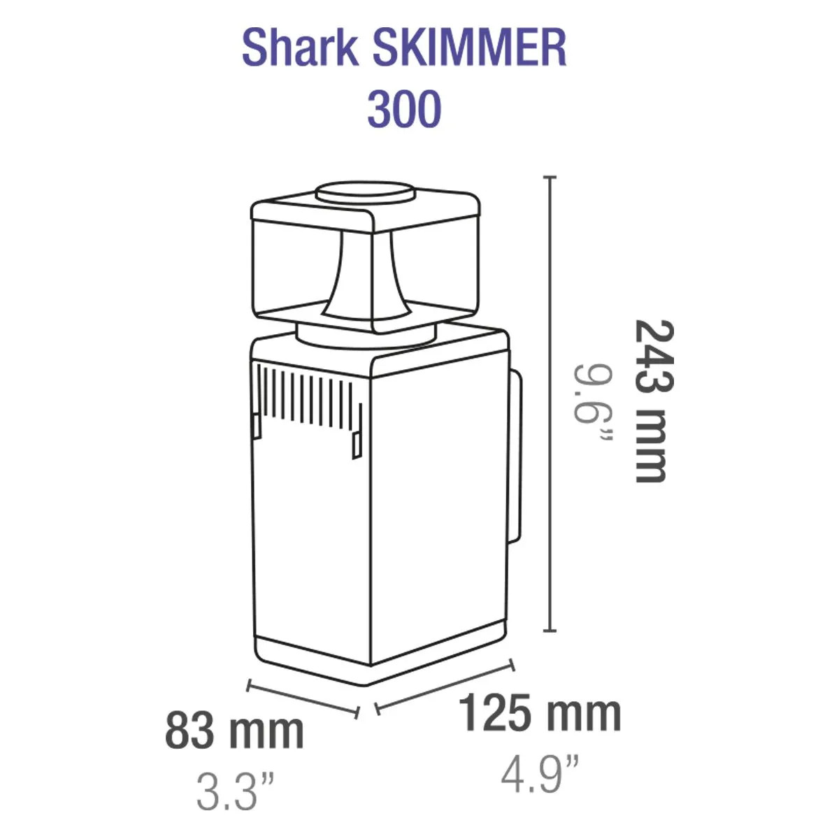 SICCE Shark 300 Internal Protein Skimmer