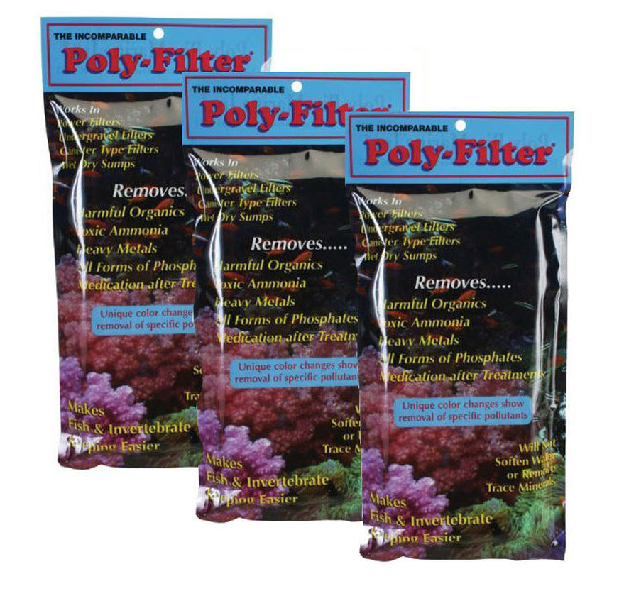 Poly Filter Floss Pad 4 X 8" (Three Pack) Polyfilter - Bio Marine