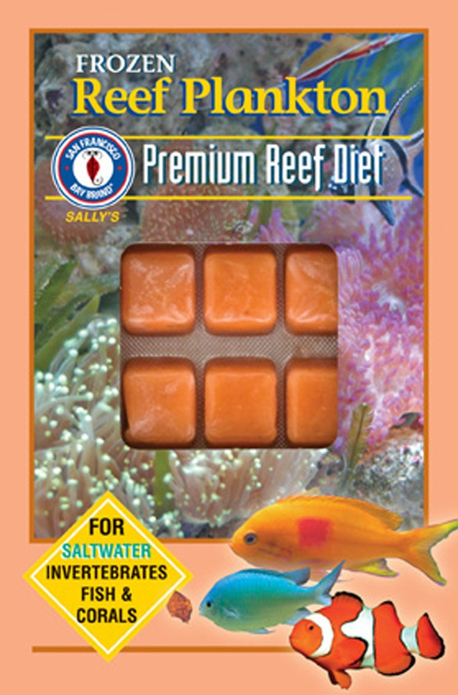 SFBB Frozen Reef Plankton Fish Food Cubes 3.5oz *LOCAL ONLY, NO OUT OF STATE SHIPPING*
