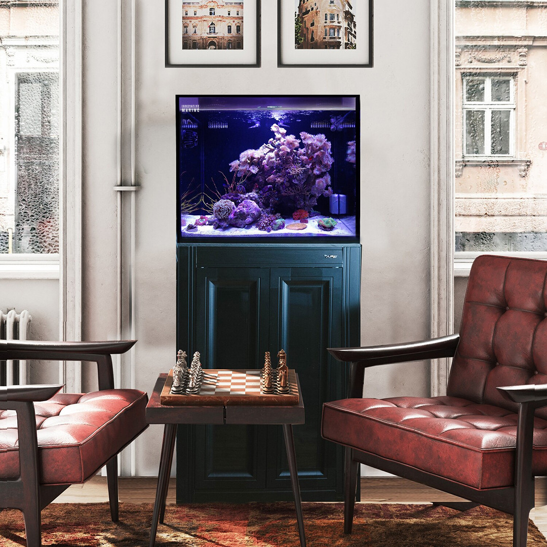 Fusion Pro 2 | 40 AIO Aquarium w/ APS Stand - Black *LOCAL ONLY, NO OUT OF STATE SHIPPING/Price Match Guarantee*