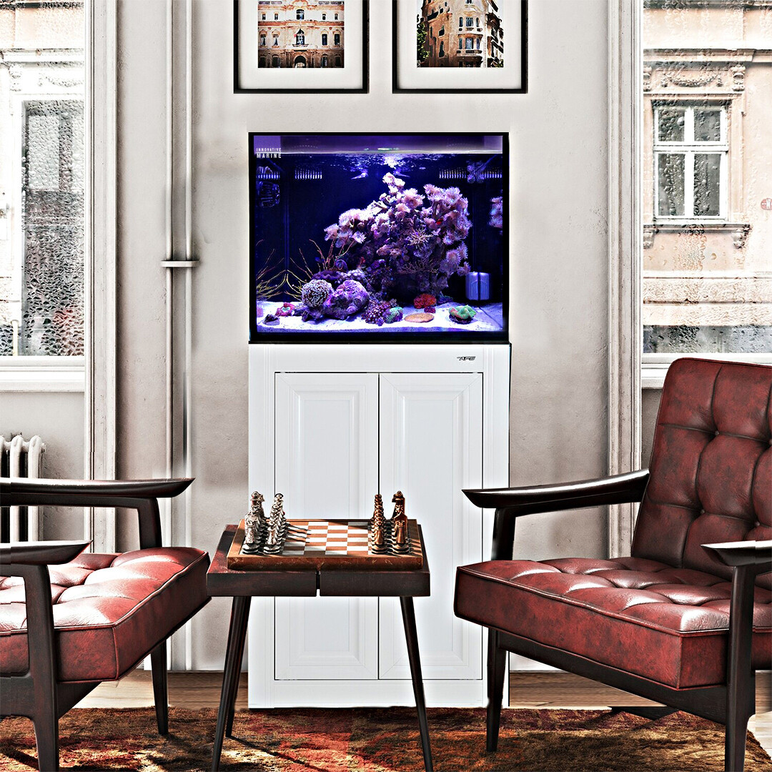 Fusion Pro 2 | 40 AIO Aquarium w/ APS Stand - White *LOCAL ONLY, NO OUT OF STATE SHIPPING/Price Match Guarantee*