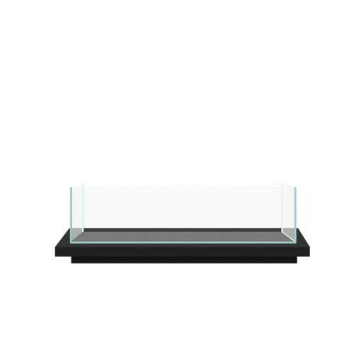 Tideline 3.2G Studio Bookshelf Pedestal - Black (19.8"x7.9"x1.5")