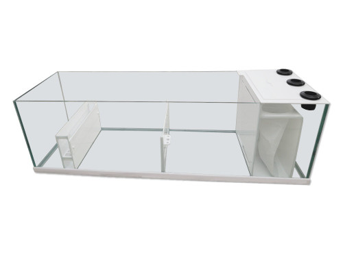 PRO 60" Rimless Glass Sump - White *LOCAL ONLY, NO OUT OF STATE SHIPPING/Price Match Guarantee*