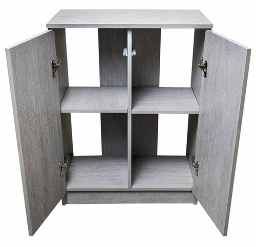 AQUATOP Forza Premier 2 Door Cabinet for Standard 15 Gallon and 20 Gallon Extra High Tanks, Gray *LOCAL ONLY, NO OUT OF STATE SHIPPING*