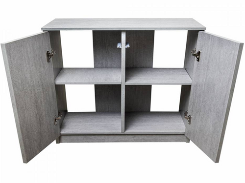 AQUATOP Forza Premier 2 Door Cabinet for 30/40 Breeder, 50 & 65 Gallon Tanks, Gray *LOCAL ONLY, NO OUT OF STATE SHIPPING*