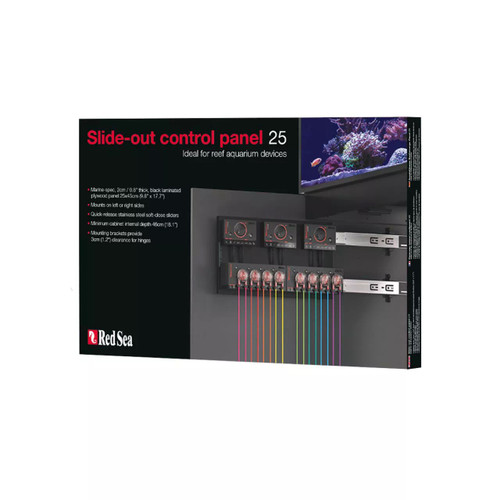 Fold Out Controls 25cm Slide-Out Control Panel