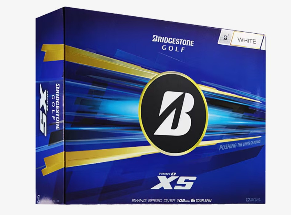Bridgestone TOUR B XS Golf Balls | Maximum Distance, Soft Feel