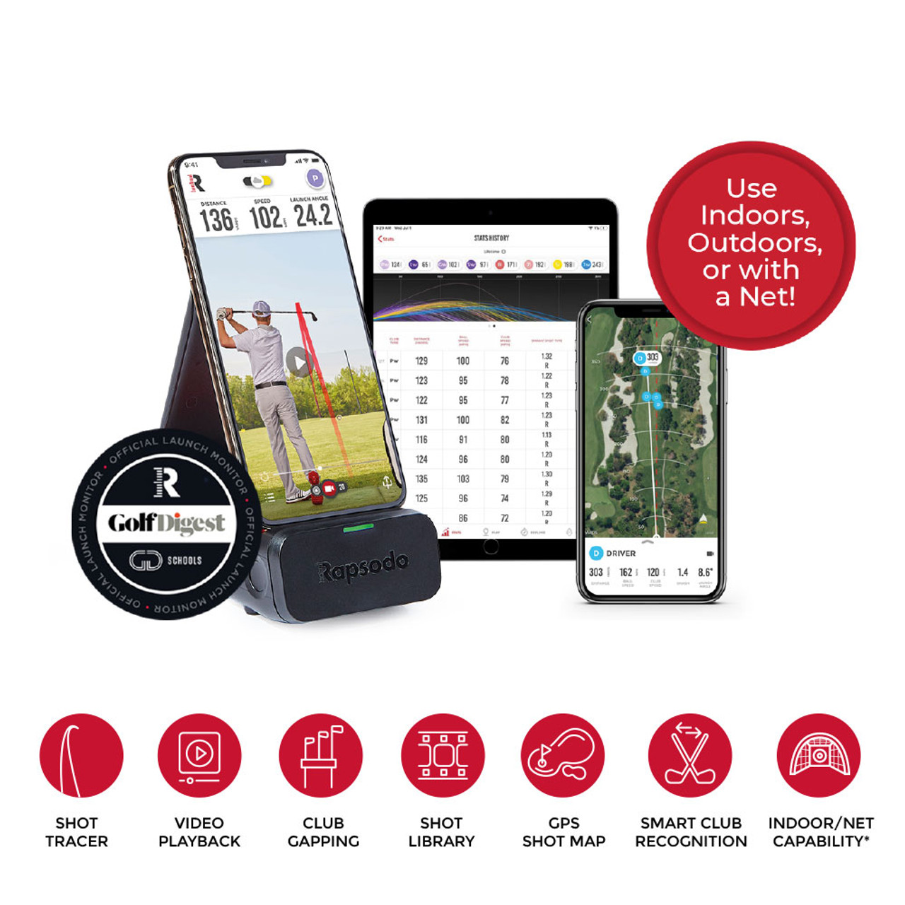 Rapsodo Mobile Launch Monitor (MLM) - Golf Exchange