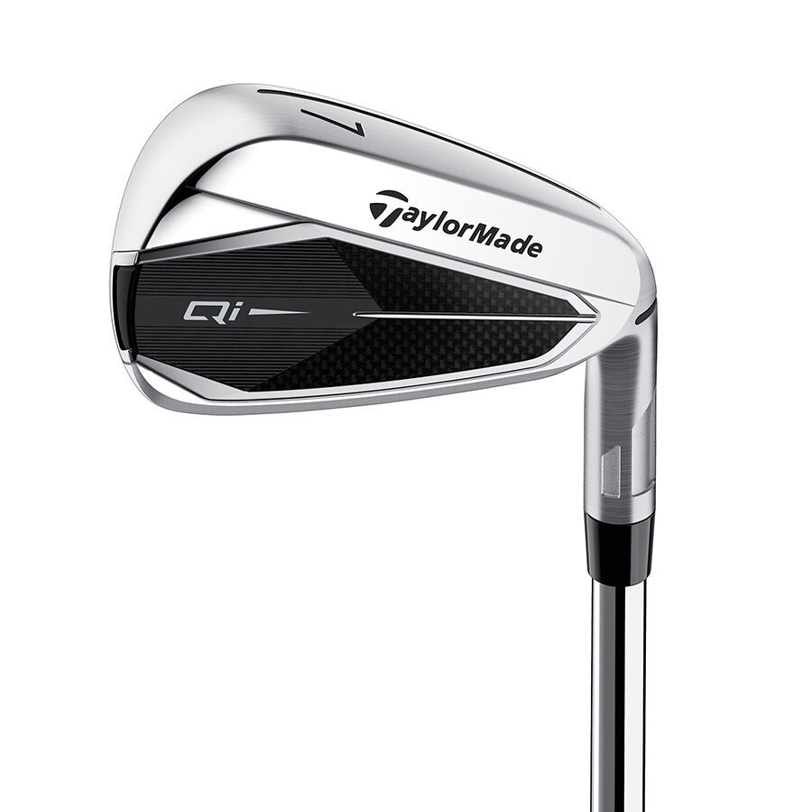TaylorMade Qi Men's Irons with Steel Shafts | Straight Distance