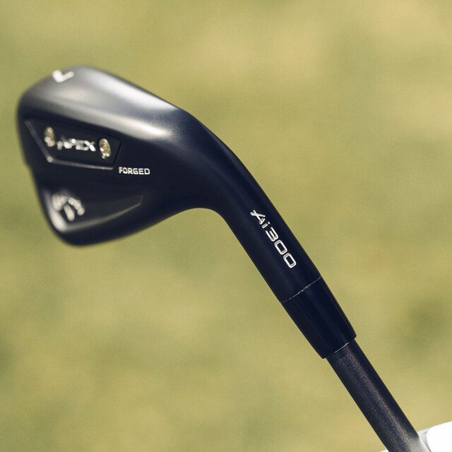 2025 Callaway Apex Ai300 Irons - Black - Game-Improvement Forged