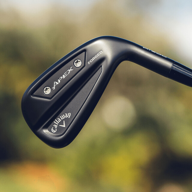 2025 Callaway Apex Ai300 Irons - Black - Game-Improvement Forged