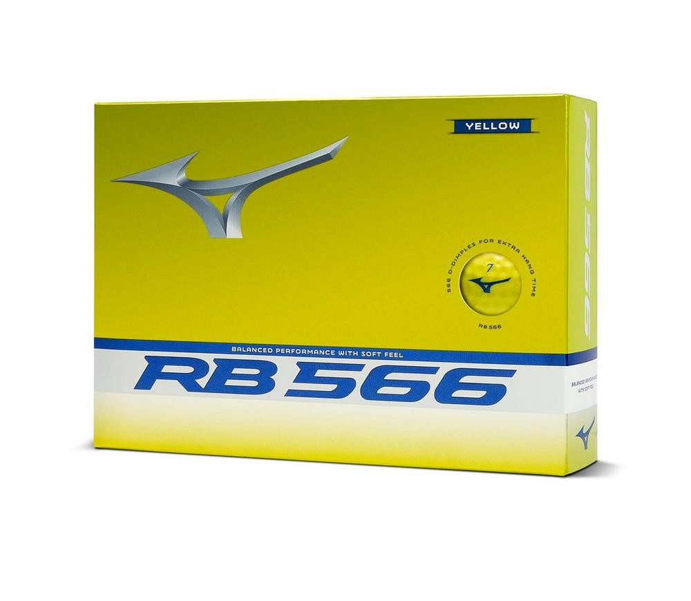 Mizuno RB 566 Golf Balls | Soft Compression Core & 566 Micro