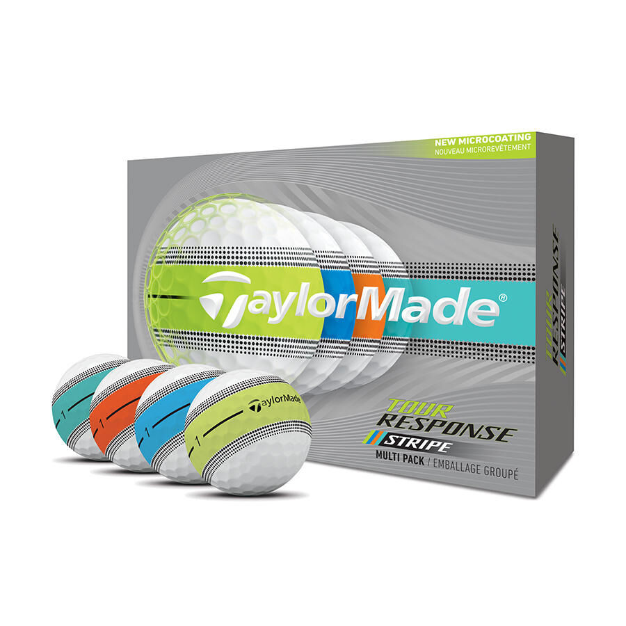 Tour Response Stripe Golf Balls | 360° Alignment & Consistent