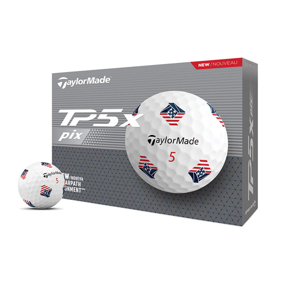 TaylorMade TP5 / TP5x Pix 3.0 Golf Balls – ClearPath Alignment