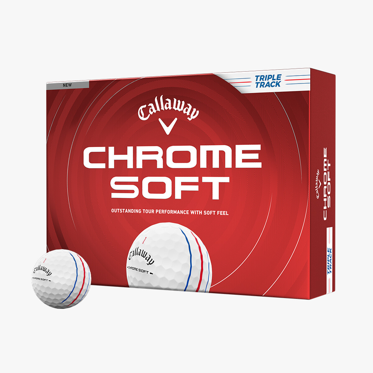 未使用品　Callaway Chrome Soft 2ダース Callaway Chrome Soft Golf Balls | Soft Feel with Tour Performance