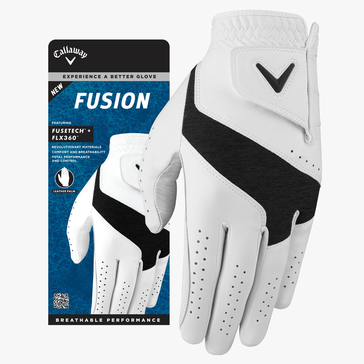 Callaway Fusion Men's Golf Glove | Cabretta Leather with FLX360