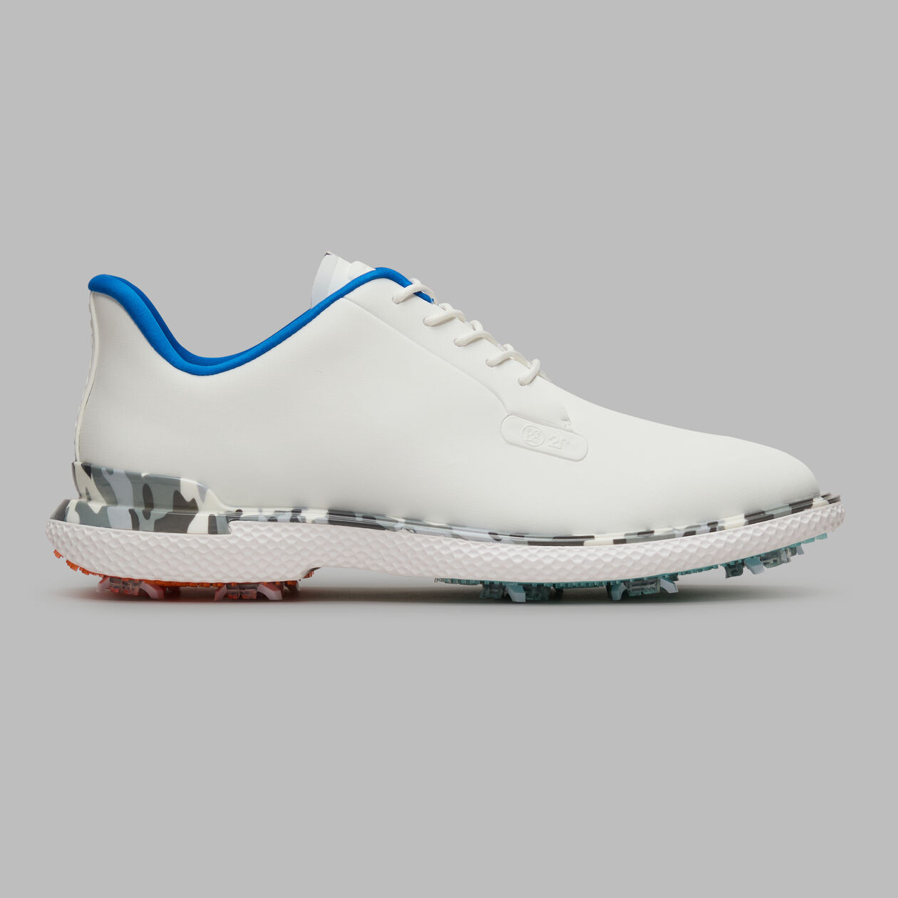 G/FORE Gallivan2r G/LOCK Golf Shoes Mens 9 White Blue Camo GMF000076 New NWOT G/FORE Gallivan2r G/Lock Camo Sole Golf Shoes Mens 11.5  main image 4