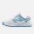 LIGHT BLUE with WHITE