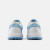 LIGHT BLUE with WHITE