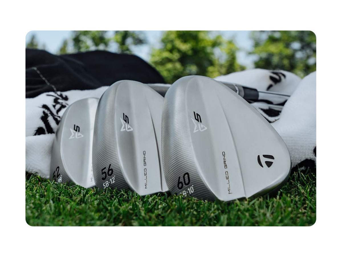 TaylorMade MG5 Chrome Wedges | Forged Milled Grind 5 Steel Shaft