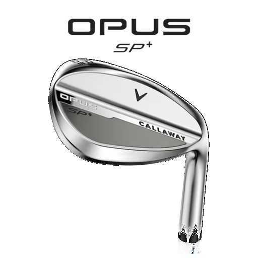 Callaway Opus SP+ Chrome Wedge | Spin Pocket True Temper Gold