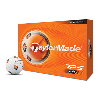 TaylorMade TP5 / TP5x Pix 3.0 Golf Balls – ClearPath Alignment