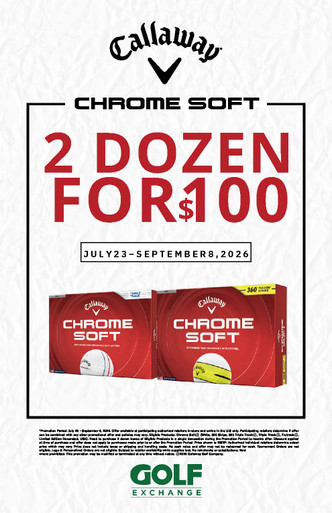 未使用品　Callaway Chrome Soft 2ダース Callaway Chrome Soft Golf Balls | Soft Feel with Tour Performance