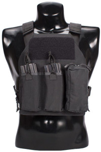 First On Plate Carrier Vest with General Purpose Pouch