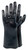 Pair of black Avon Protection EXOSKIN-G1 Tactile CBRN Gloves with a textured grip pattern