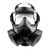 Avon Protection FM50™ respirator with a pair of FM61EU filters fitted, front view