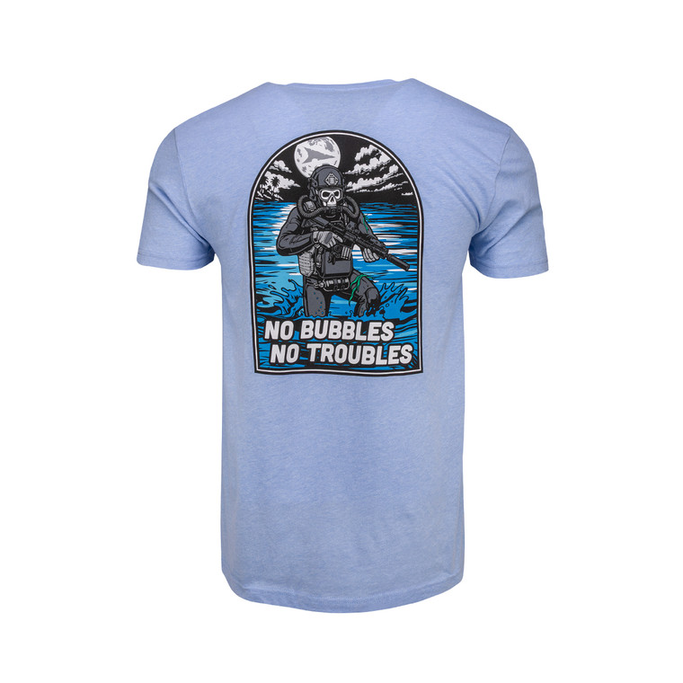 No Bubbles No Troubles T-shirt