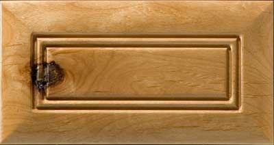 Painted Routed Drawer Fronts