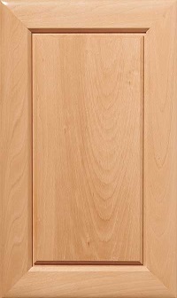 Raised Panel Clear Coat Cabinet Doors