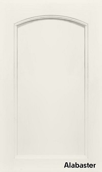 Painted Arched Cabinet Doors