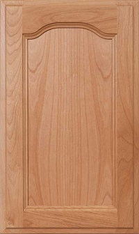 Arched Clear Coat Cabinet Doors