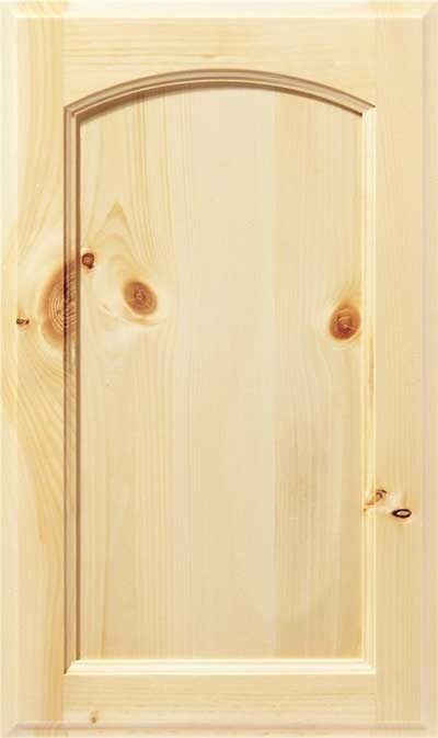 White Pre-Primed Arched Cabinet Doors