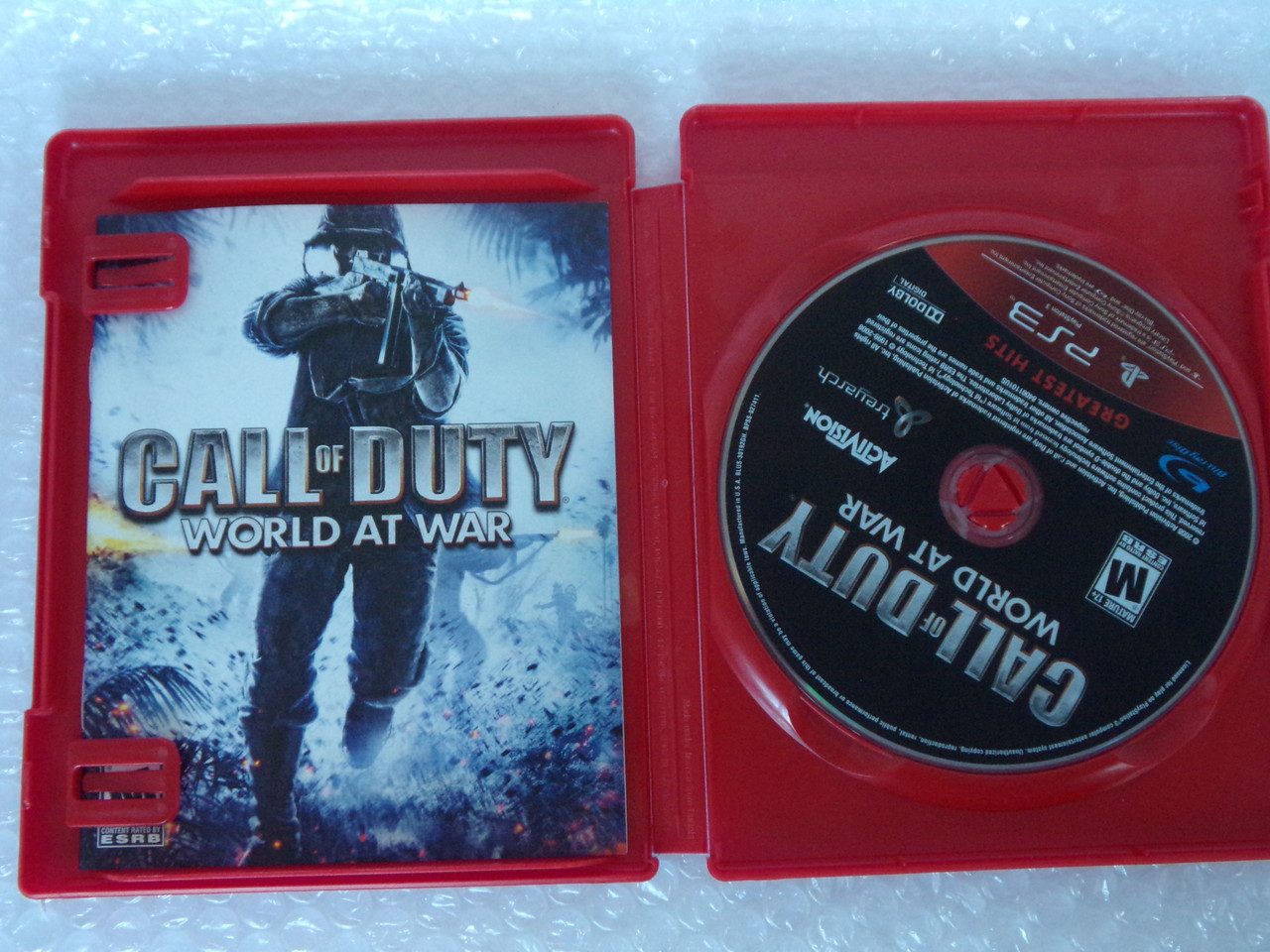 Call of Duty World At War PS3 Game Disc, Video Gaming, Video Games,  PlayStation on Carousell