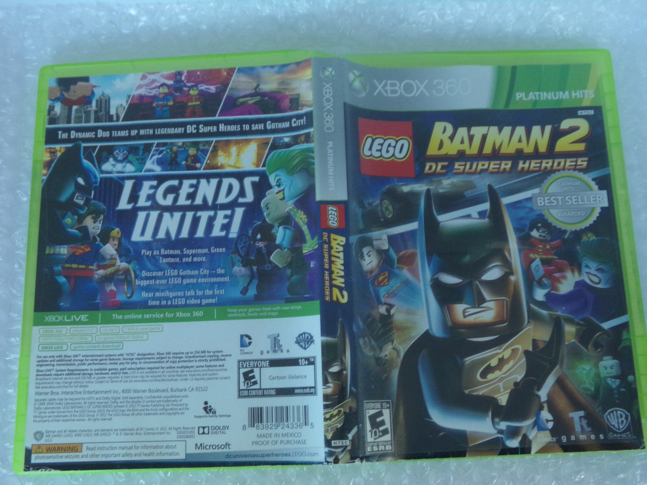 Lego 2: DC Heroes Xbox 360 Used
