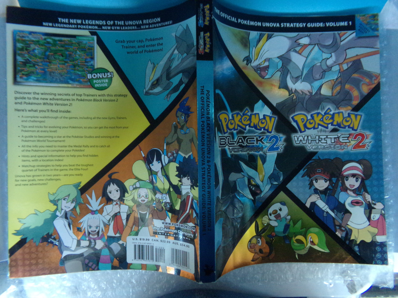 NYCC Exclusive Nintendo Pokemon Black and White Version 2 Preview Guide