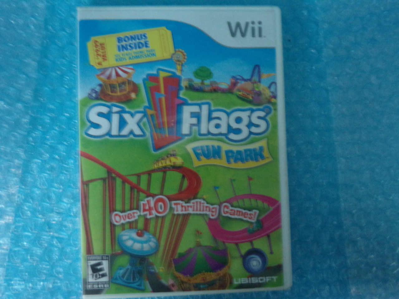 omringen daarna suiker Six Flags Fun Park Wii Used