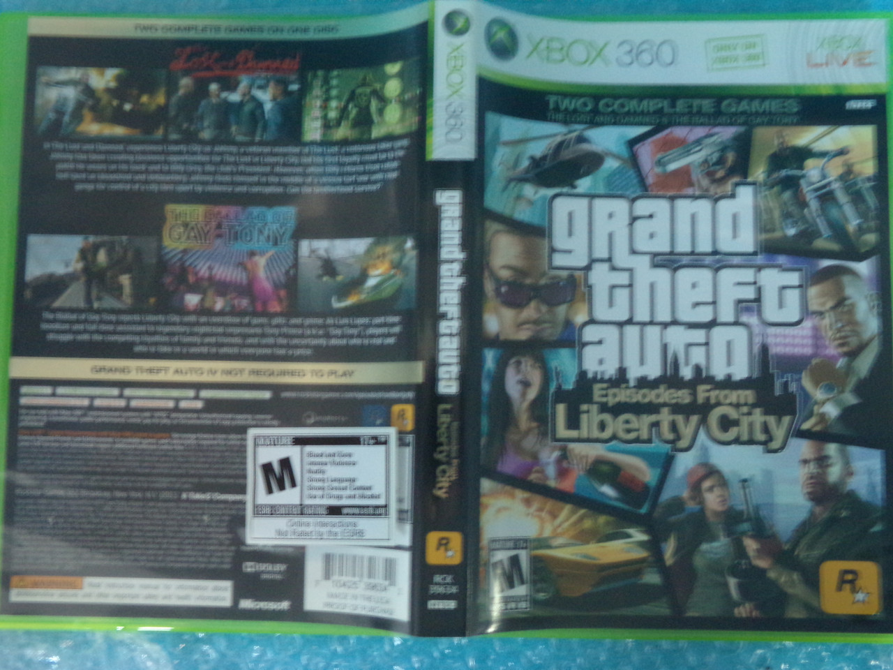 Jogo Grand Theft Auto: Episodes From Liberty City (GTA) - Xbox 360 -  MeuGameUsado