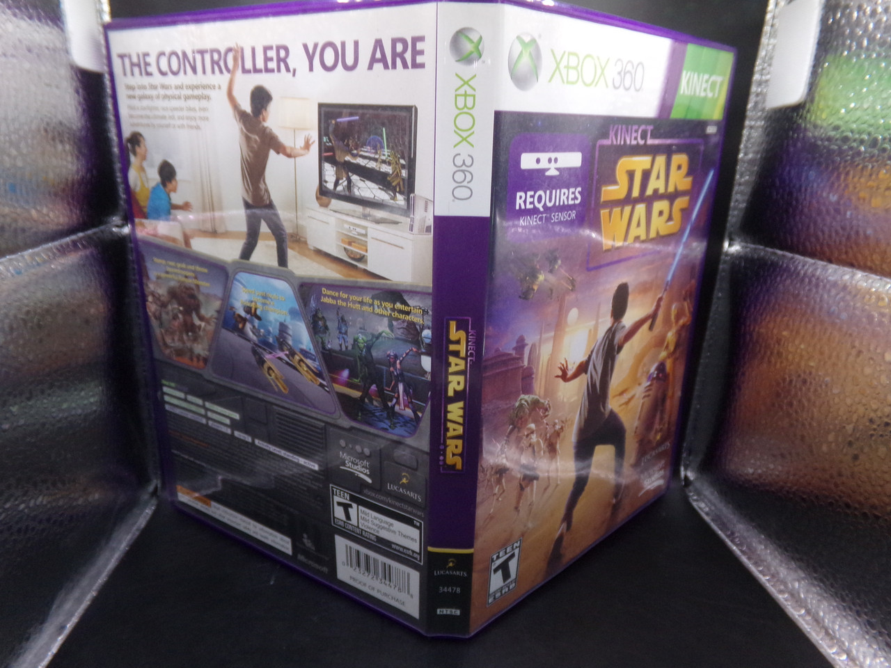 salesman Pub Intend Kinect Star Wars Xbox 360 Kinect