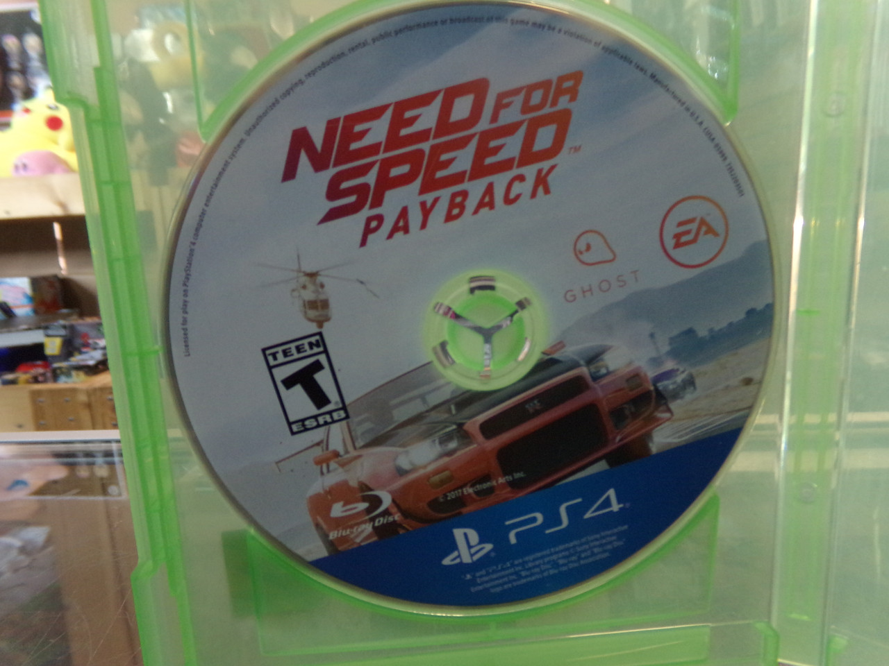 Disc Playstation Only for Speed: PS4 Need Payback 4