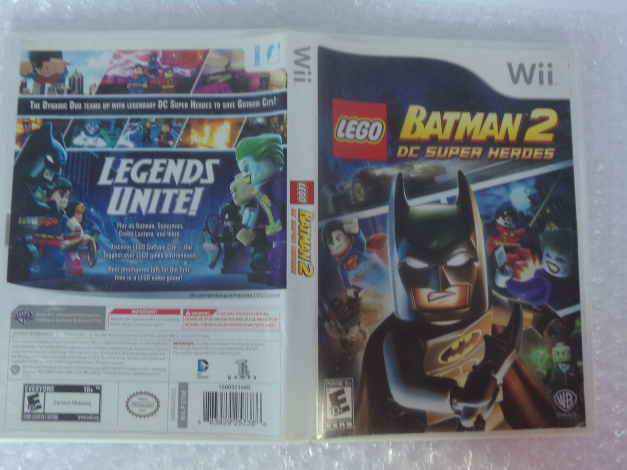 fuga derrocamiento terrorista Lego Batman 2: DC Super Heroes Wii