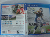 Madden NFL 15 Playstation 4 PS4 Used
