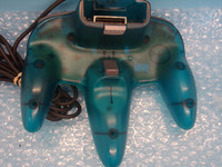 Official Nintendo Brand Nintendo 64 N64 Controller (Ice Blue) Used