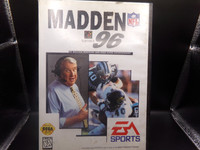 Madden NFL 96 Sega Genesis Boxed Used